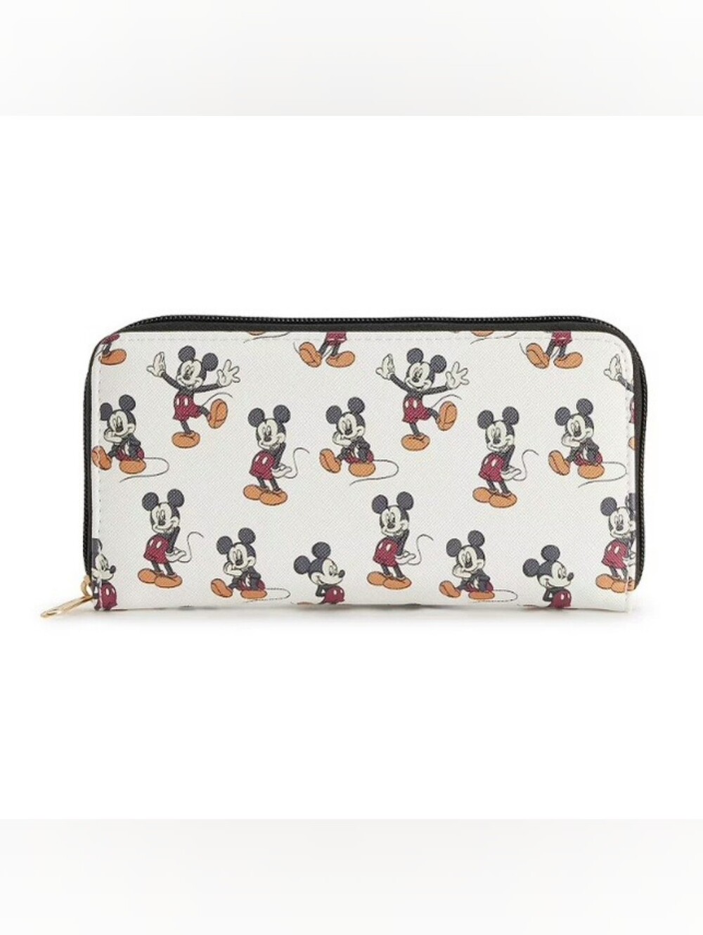 Disney Classic Mickey Mouse Full Zip Wallet